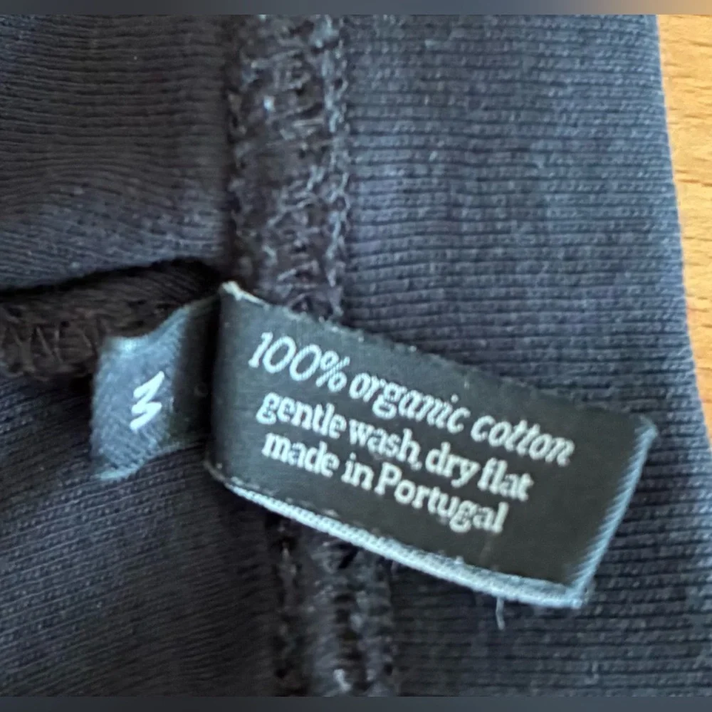 Cou Cou Intimates The Boyshort: 100% Organic Cotton Jersey Black - Picture 4 of 4